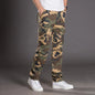 Cotton Cargo Pants Men's Loose
