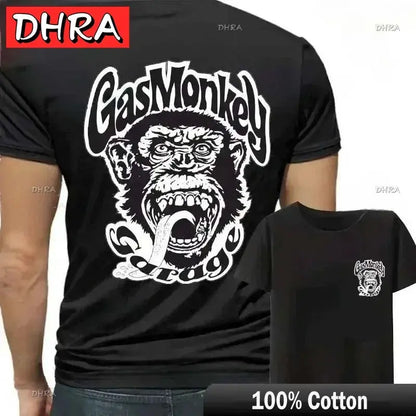 Gas Monkey Cotton Graphic Tee Chicchar Fashion