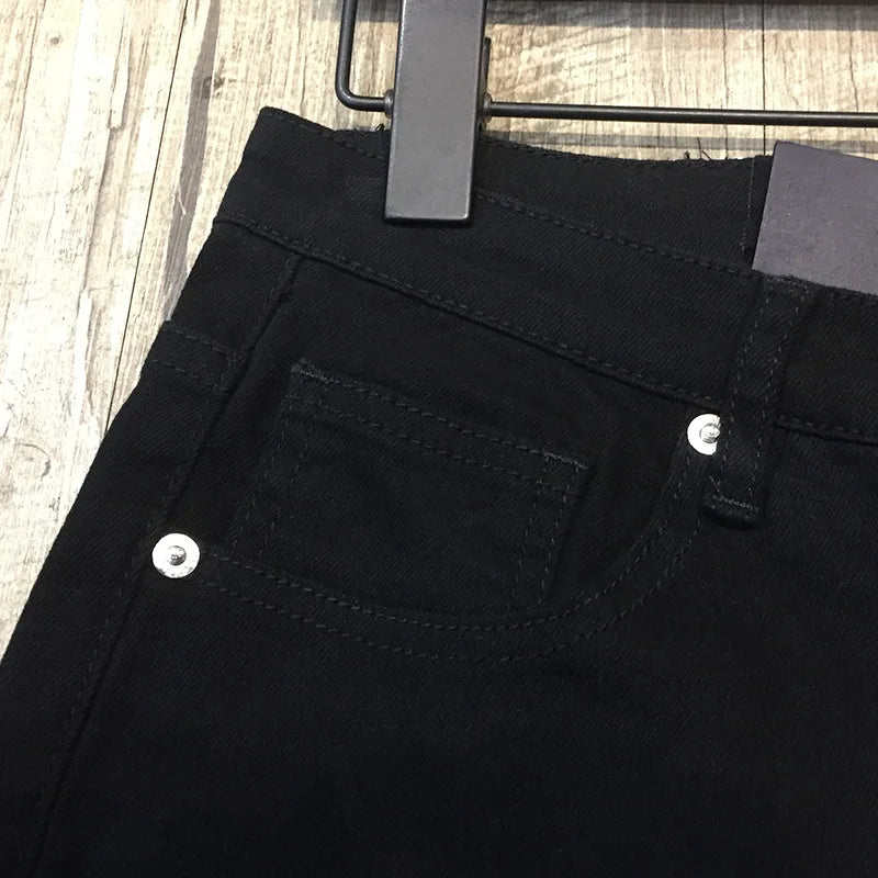 Men's Slim Denim Shorts