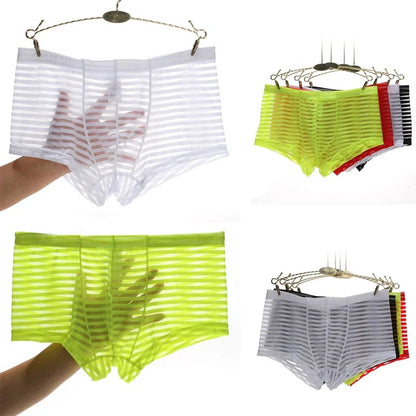 Transparent Ice Silk Boxers Chicchar Fashion