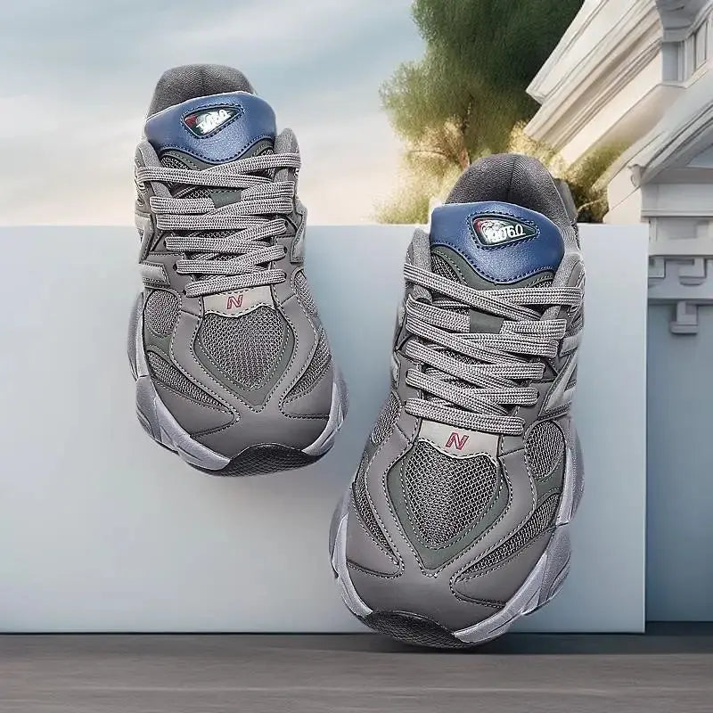 9060 New Unisex Small Elephant Hoof Shoes - Autumn & Winter, Versatile Retro Dad Style, Non-Slip Running Sneakers versatile - Chicchar Fashion