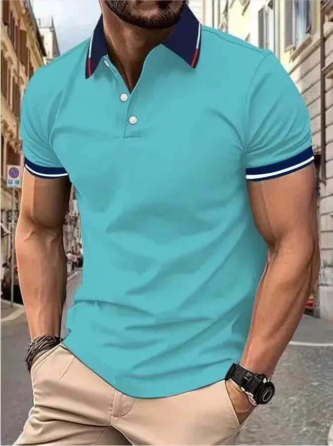 Men's Polyester Polo Shirt Chicchar Fashion