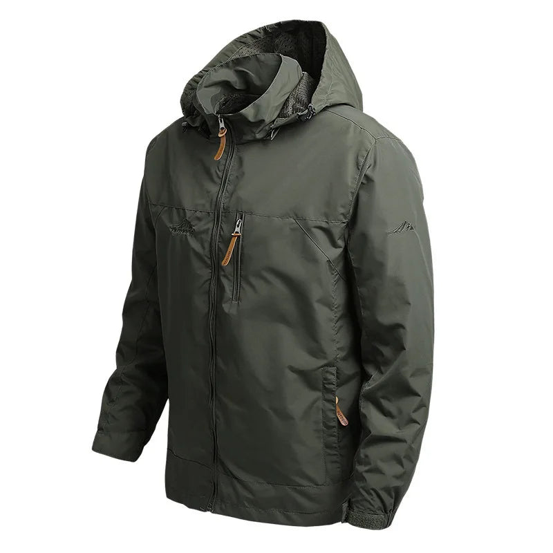 Men's Polyester Tactical Coat