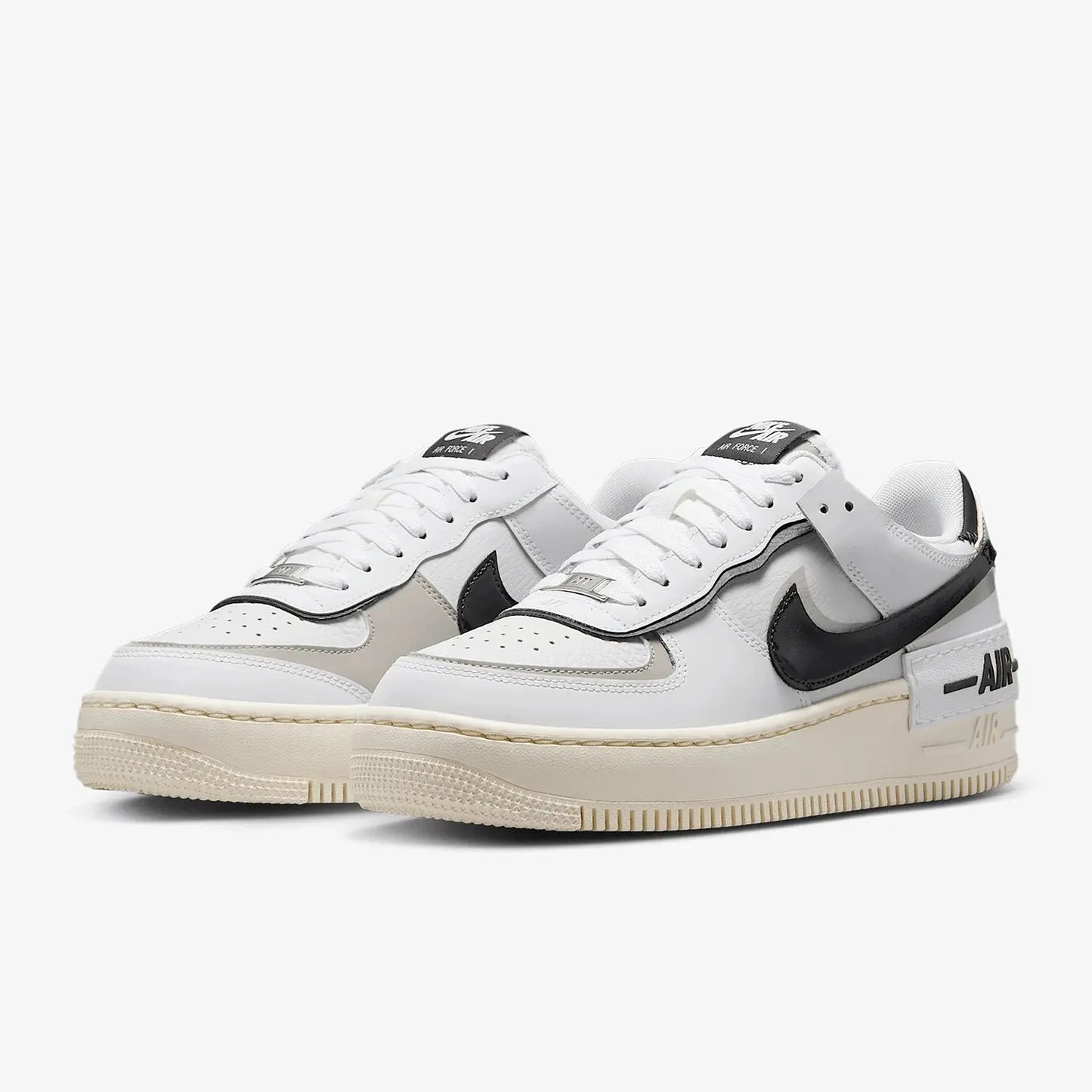 Nike Genuine Air Force 1 Shadow Women's Platform Sneakers DZ1847-110 - Chicchar Fashion
