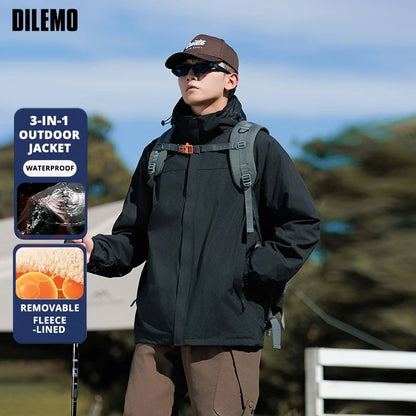 3-in-1 Fleece Anorak Jacket