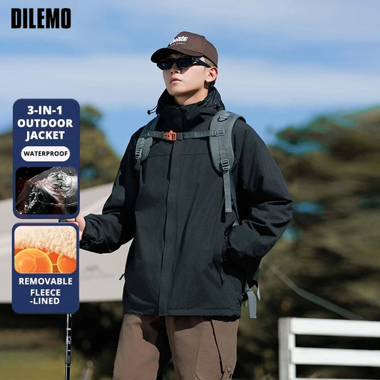 3-in-1 Fleece Anorak Jacket