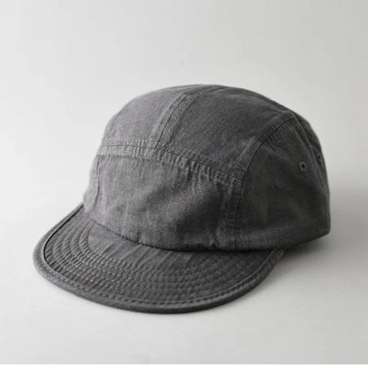 Five-Panel Polyester Flat Cap