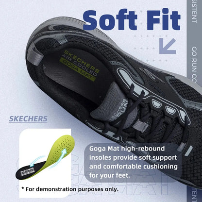 Skechers Running Shoes Soft-Soled Mesh Men's Shoes Outdoor Running Shoes 220034-Bkgy - Chicchar Fashion