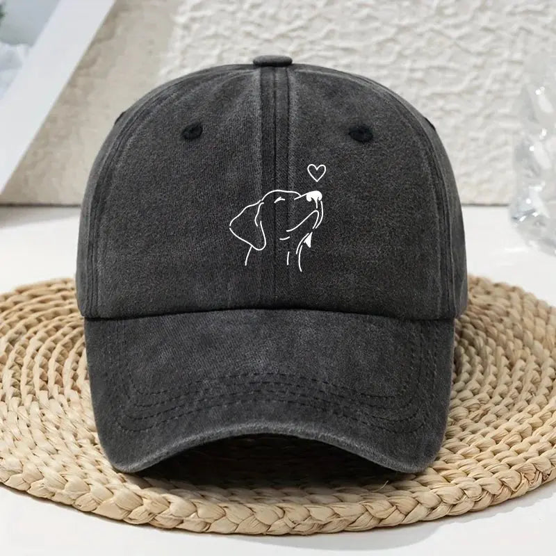 Chic Dog Lover's Baseball Cap - Chicchar Fashion