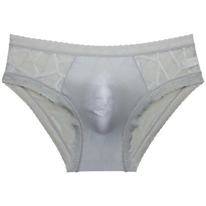 Low Waist Ice Silk Men Briefs Chicchar Fashion