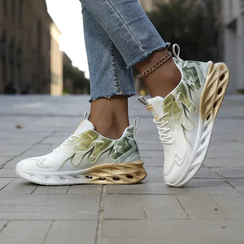 New Autumn Professional Mens Womens Sports Shoes Rebound Assisted Outdoor Running Shoes Versatile Arch Support Walking Shoes - Chicchar Fashion