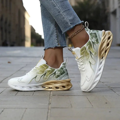 New Autumn Professional Mens Womens Sports Shoes Rebound Assisted Outdoor Running Shoes Versatile Arch Support Walking Shoes - Chicchar Fashion