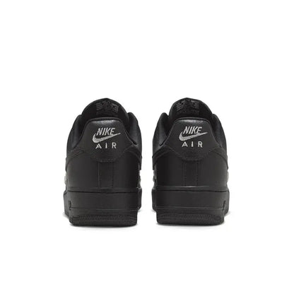 Nike Air Force 1 Low Wans Black And Silver Four-Hook Sneakers HQ1180-001 Versatile Low-Top Durable Sports Casual Shoes For Women - Chicchar Fashion