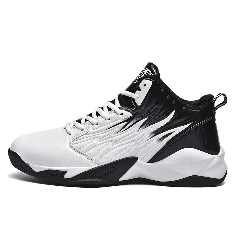 Men Basketball Shoes Comfort Casual Field Training Breathe Rebound Anti Slip Outdoor Sports Basketball Boots for Man - Chicchar Fashion