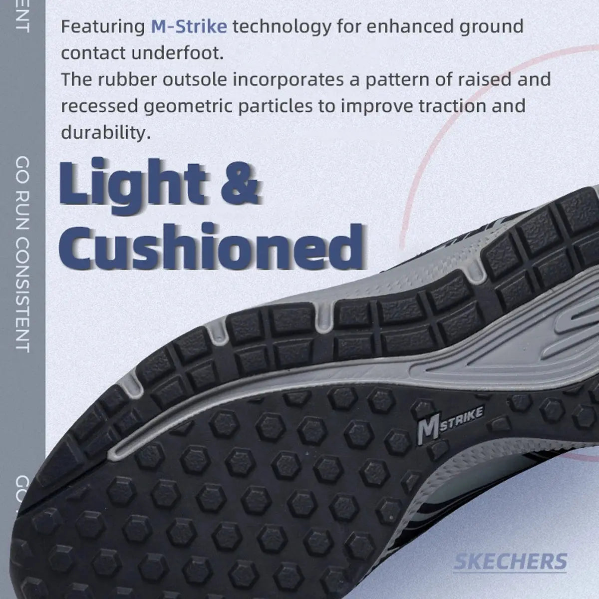 Skechers Running Shoes Soft-Soled Mesh Men's Shoes Outdoor Running Shoes 220034-Bkgy - Chicchar Fashion