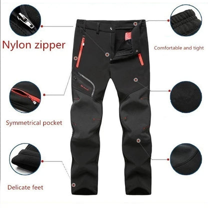 Men's Waterproof Fleece Pants