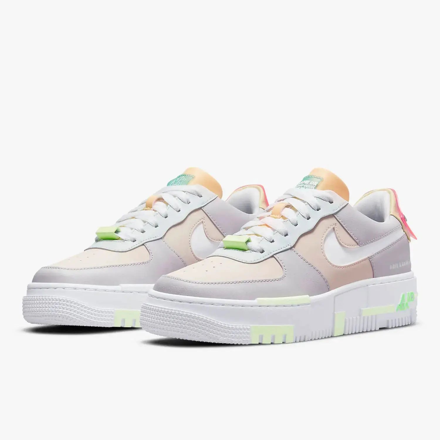 Nike Authentic Air Force 1 AF1 Women's Low-top Skate Shoes DO2330-511 - Chicchar Fashion