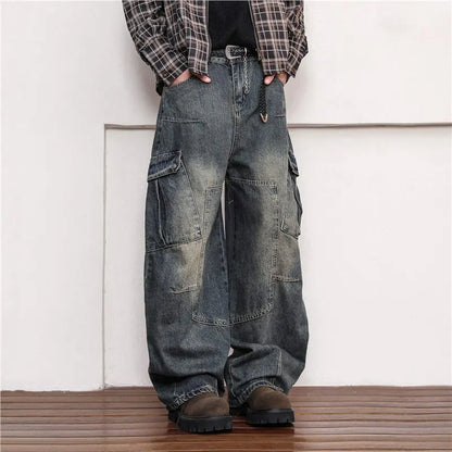 Baggy Barrel Cargo Denim