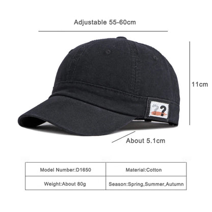 Cotton Short Brim Snapback