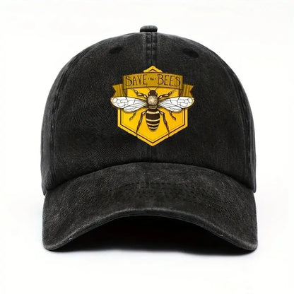 Bee Style Baseball Cap - Chicchar Fashion