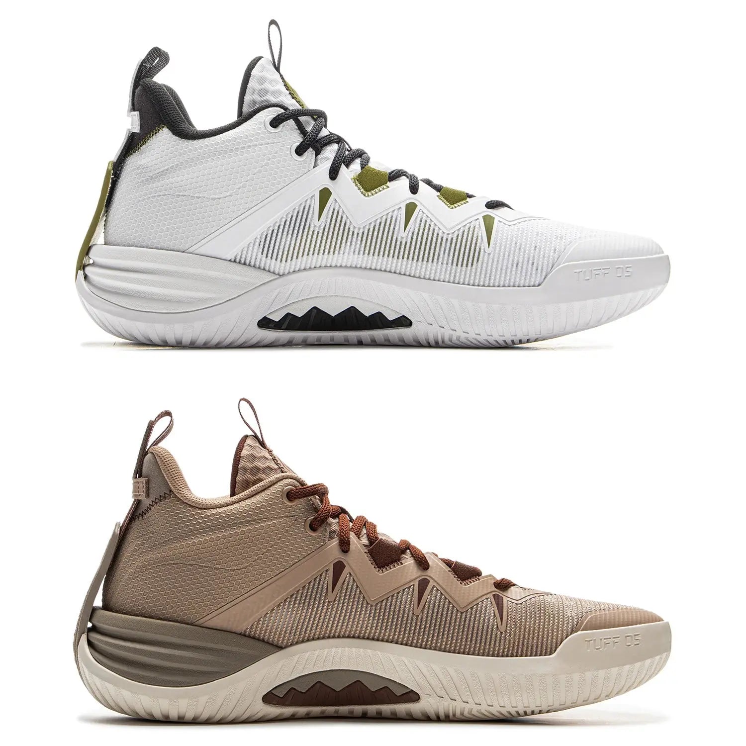 Li-Ning Men BADFIVE STORM 2025 Outdoor Basketball Shoes BOOM Cushioning TUFF OS Wearable LiNing Sports Sneakers ABFV017 - Chicchar Fashion