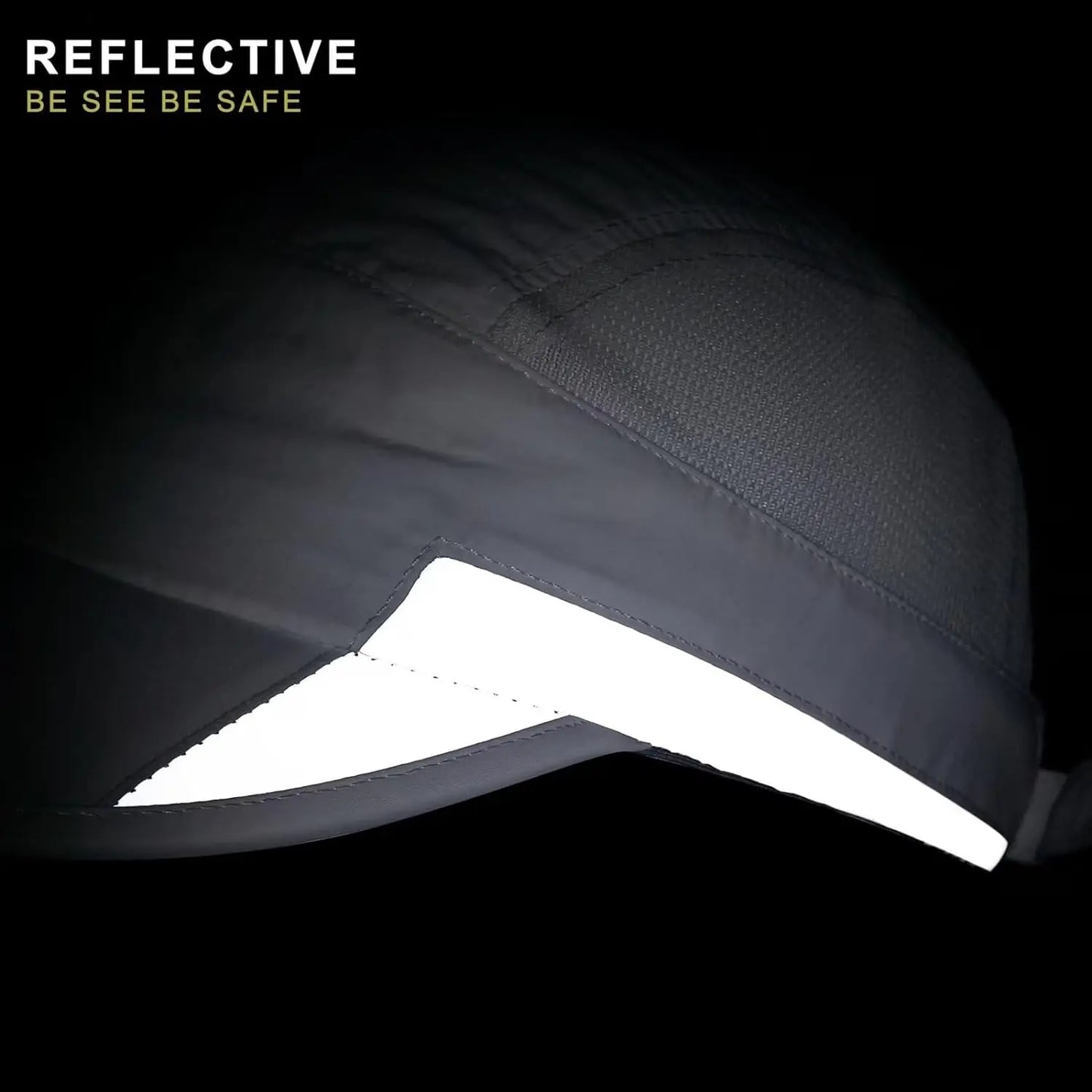 Reflective Quick-Dry Cap