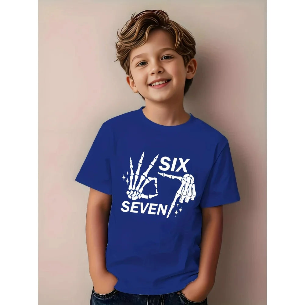 Kids Polyester Math Tee