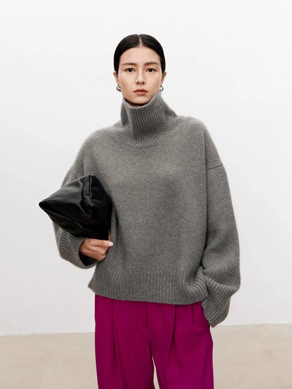 100% Cashmere Turtleneck