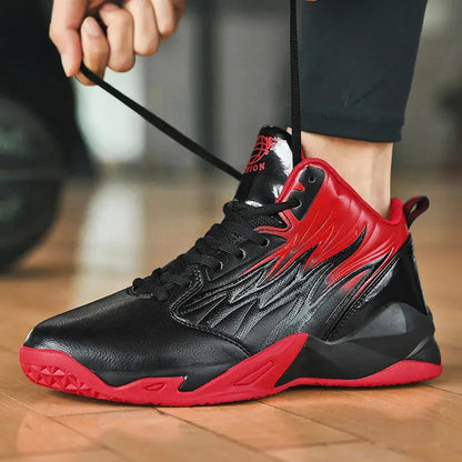 Men Basketball Shoes Comfort Casual Field Training Breathe Rebound Anti Slip Outdoor Sports Basketball Boots for Man - Chicchar Fashion