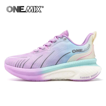 ONEMIX White Road Running Shoes for Men Air Cushion Outdoor Sport Shoes Male Trainers Summer Jogging Shoes Women Footwear - Chicchar Fashion