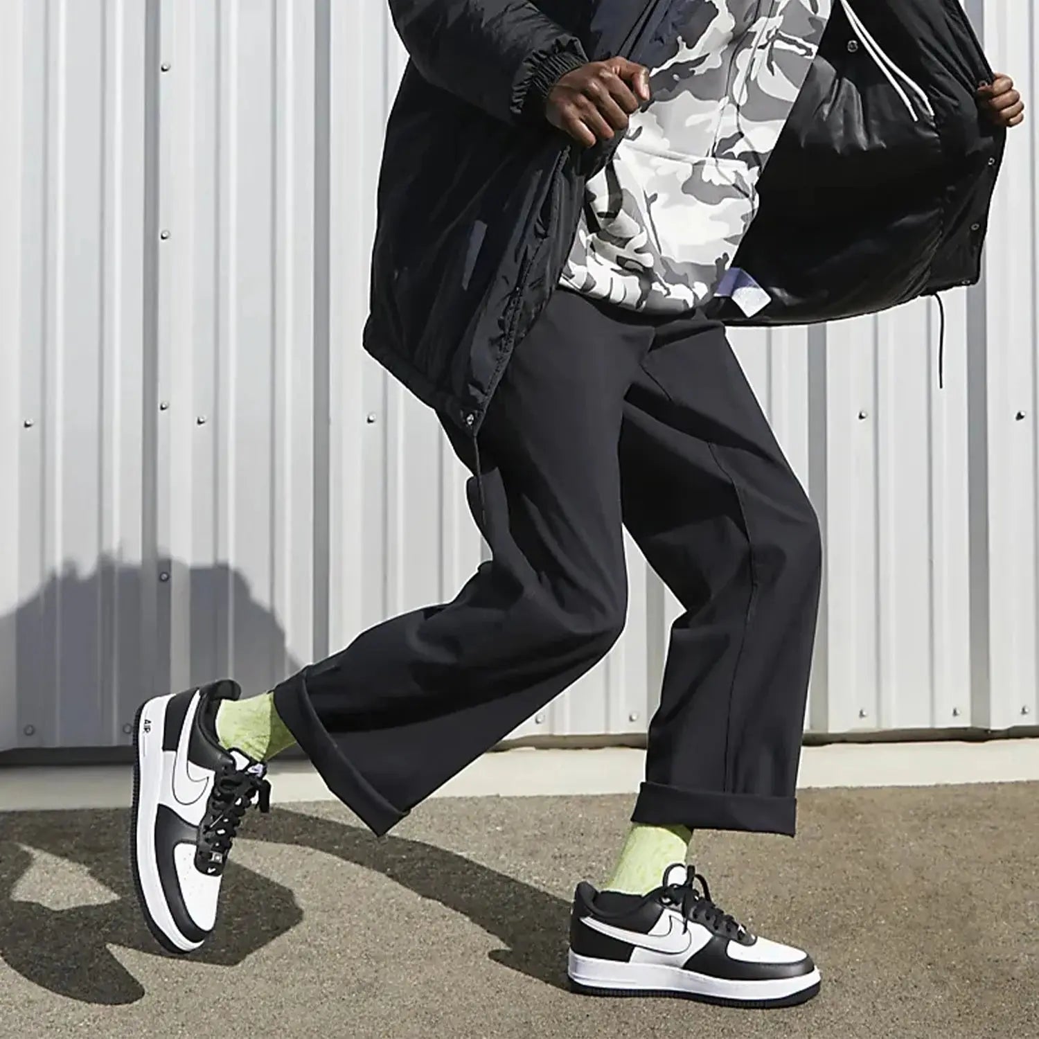 Nike official genuine AIR FORCE 1 '07 men's low cut retro board shoes DV0788-001 - Chicchar Fashion