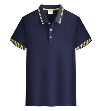 Breathable Cotton Polo Tee