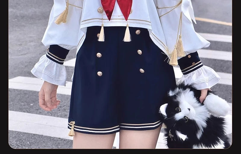 Lolita Sailor Top & Shorts