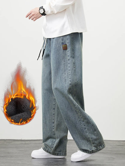 Men's Thermal Fleece Denim