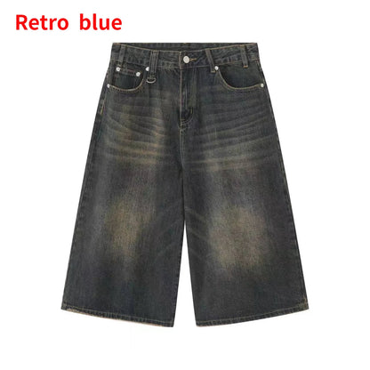 Y2K Low-Rise Black Denim Jorts