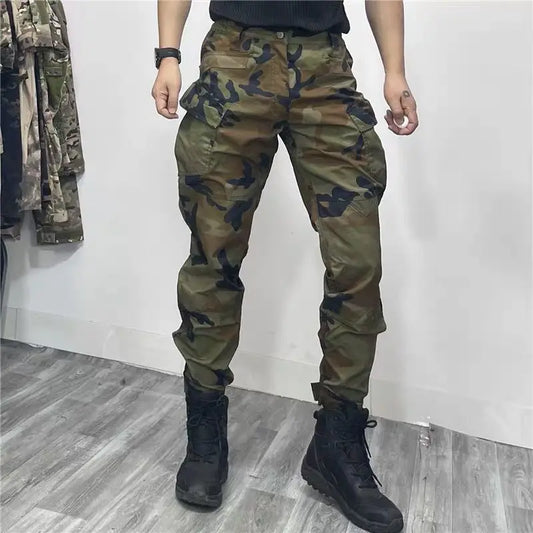 Cotton Tactical Cargo Pants