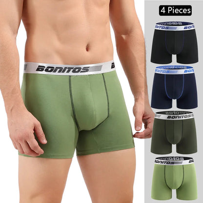 Men's Cotton Boxer 4-Pack Chicchar Fashion