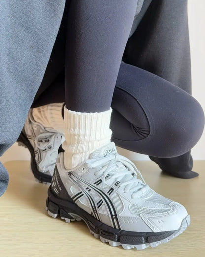 ASICS Comfortable  Versatile  Wear Resistant  Breathable  Low Cut Casual Off Road City Commuter Running Shoes for Men Grey - Chicchar Fashion