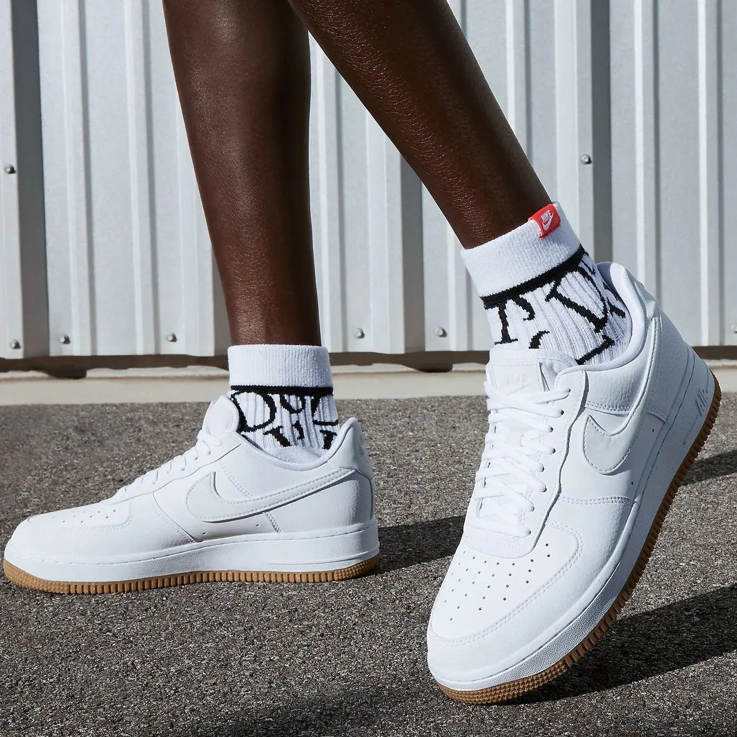 Nike Official Genuine New Women's Air Force 1 Simple Low-Top Sports Shoes FN6326-100 - Chicchar Fashion