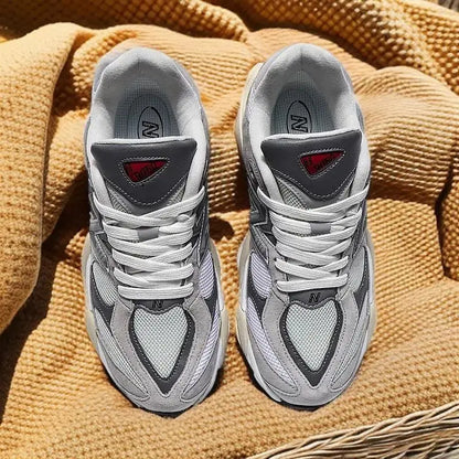 9060 New Unisex Small Elephant Hoof Shoes - Autumn & Winter, Versatile Retro Dad Style, Non-Slip Running Sneakers versatile - Chicchar Fashion