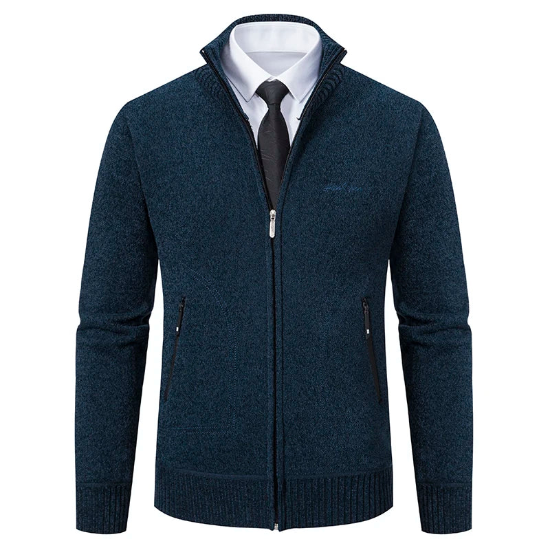 Men's Polyester Knit Cardigan Chicchar Fashion