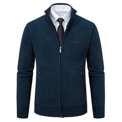 Men's Polyester Knit Cardigan Chicchar Fashion