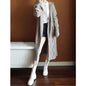 Hooded Knit Long Cardigan Chicchar Fashion