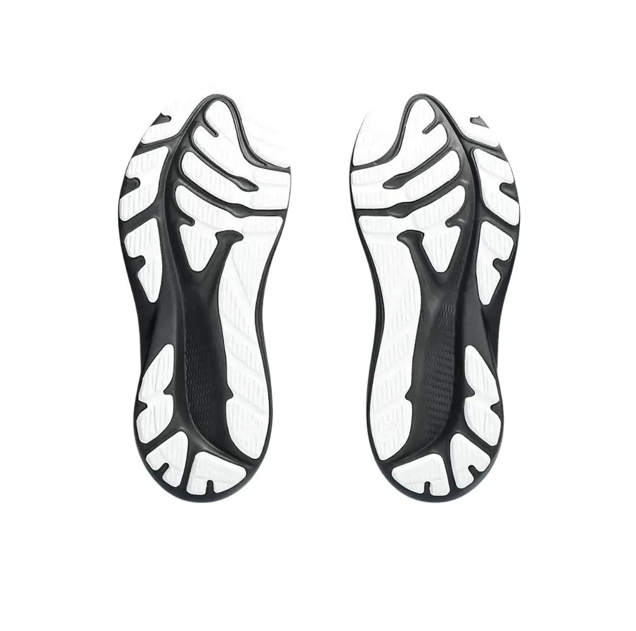 Asics Logo Lace Up Mesh Low Cut Running Shoes for Men Black and White 1011B691-006 - Chicchar Fashion