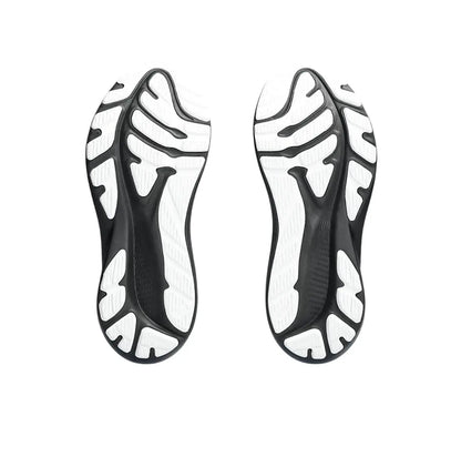 Asics Logo Lace Up Mesh Low Cut Running Shoes for Men Black and White 1011B691-006 - Chicchar Fashion