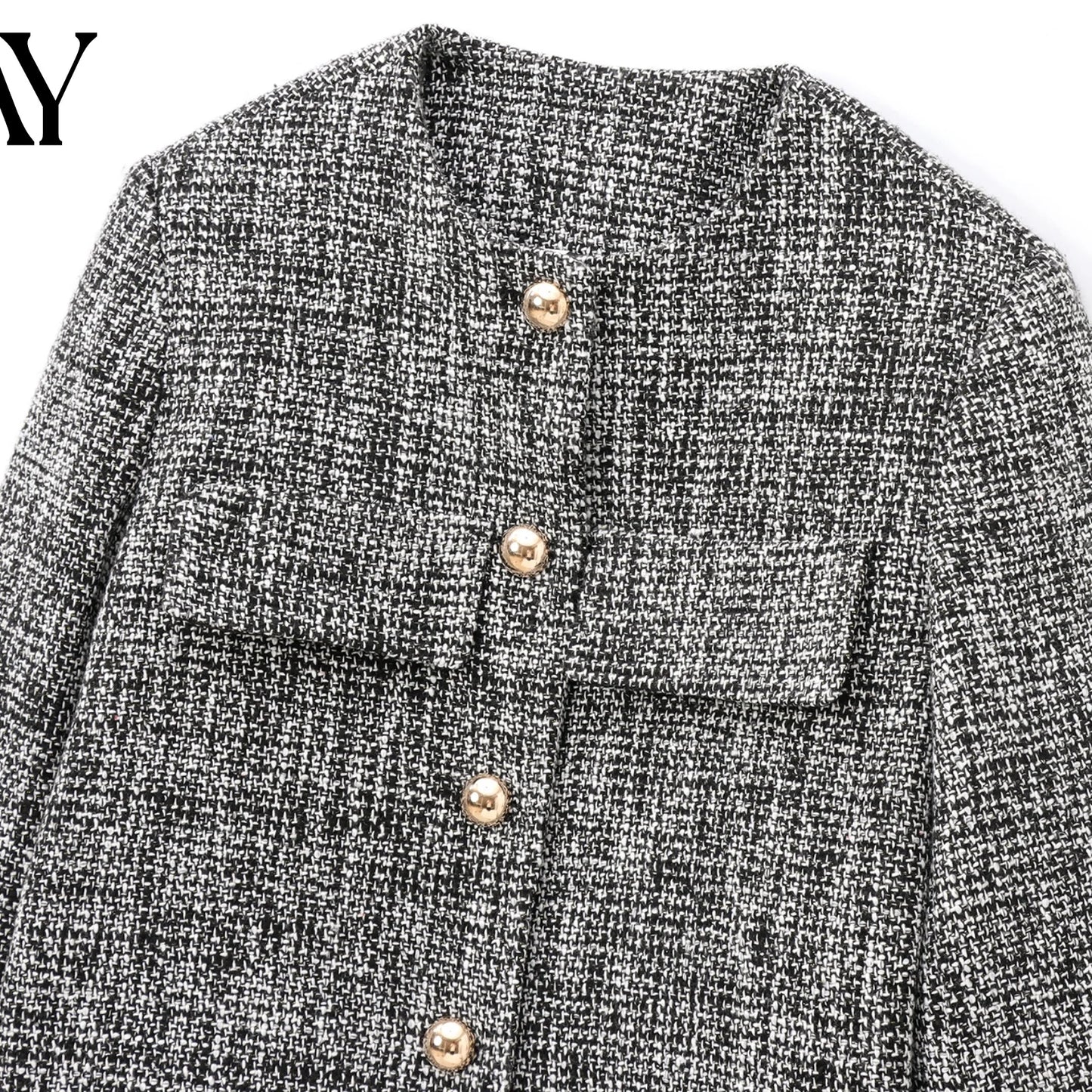 Polyester High-Waist Two-Piece