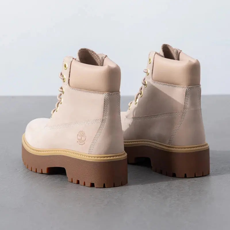 Timberland Women's Casual Shoes Outdoor Hiking Shoes Workwear Thick-Soled Height-Increasing Martin Boots A6Awcdr1 - Chicchar Fashion