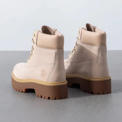 Timberland Women's Casual Shoes Outdoor Hiking Shoes Workwear Thick-Soled Height-Increasing Martin Boots A6Awcdr1 - Chicchar Fashion