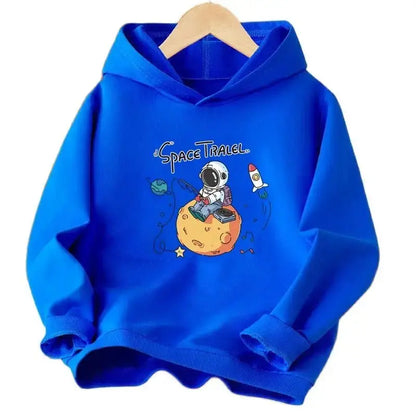 Funny Astronaut Kids' Hoodie - Chicchar Fashion