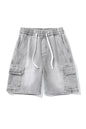 Cotton Quick-Dry Denim Shorts